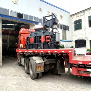 1007型全自動液壓對輥制砂機發貨 發往江蘇 1007型全自動液壓對輥制砂機發貨 發往江蘇