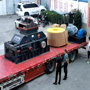 2PG1500x800大型對輥破碎機 破碎石英石 2PG1500x800大型對輥破碎機 破碎石英石