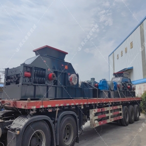 2PG1208大型對輥制砂機發貨圖片 2PG1208大型對輥制砂機發貨圖片